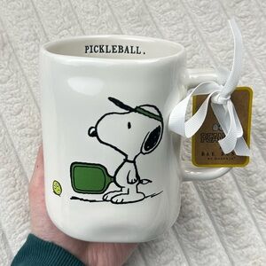 Rae Dunn Snoopy Peanuts Pickleball Mug